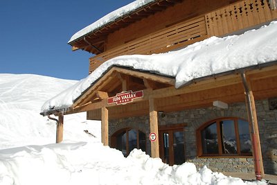 Apartment on Plagne Soleil Slopes with Skiing...