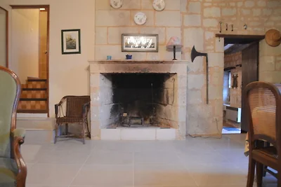 Ferienhaus am Waldrand in Lerné