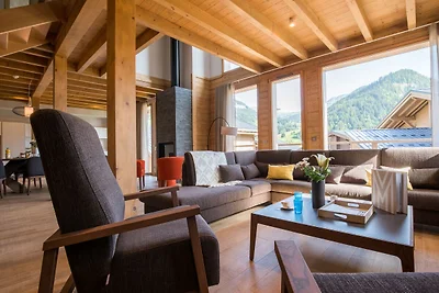 Schönes Chalet mit Kamin in Megève