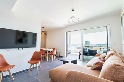 Küstenkomfort in Valras mit Parkplatz