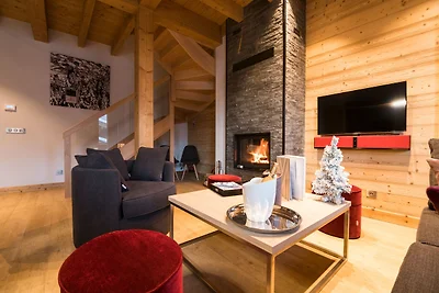 Schönes Chalet mit Kamin in Megève