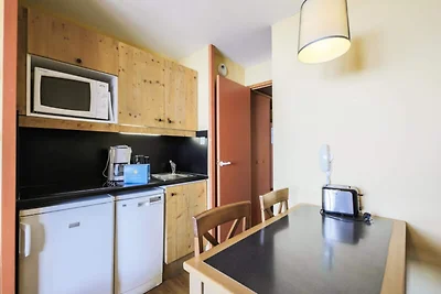 Wohnung in Alpe d'Huez mit Bergblick