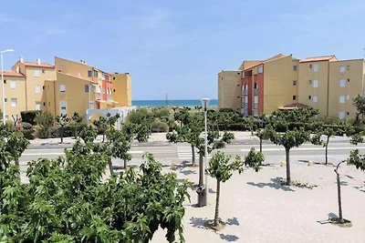 Wohnung in Frankreich mit Meerblick am Strand