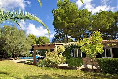 Sun-kissed villa in S' Espinagar with a priva...