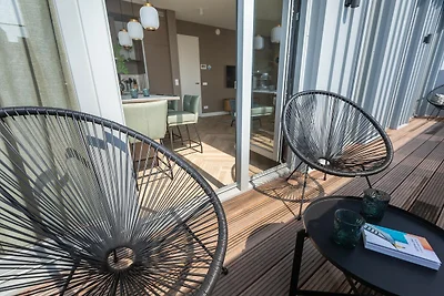 Stilvolles Penthouse mit 2 Schlafzimmern.