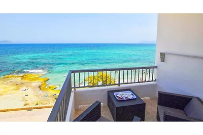 Wohnung in Can Picafort mit Meerblick