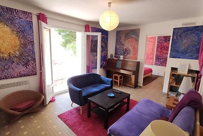 Lebendige Wohnung in Montpellier mit Balkon