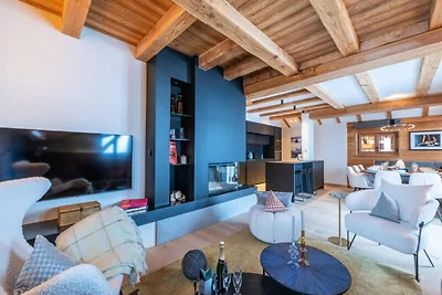 Chalet in Alpe d'Huez mit Spa und Skizugang