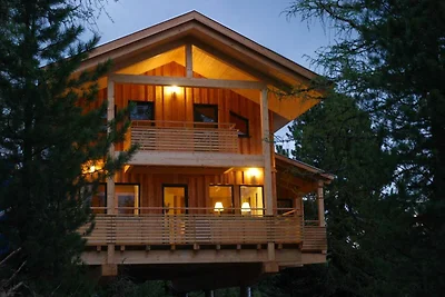 Holzchalet mit Infrarotsauna