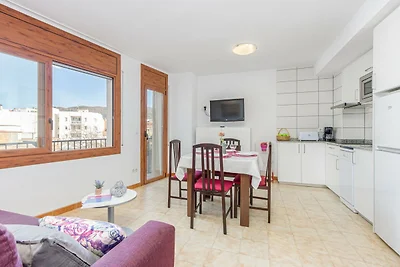 Appartement vlakbij het zandstrand van Nova