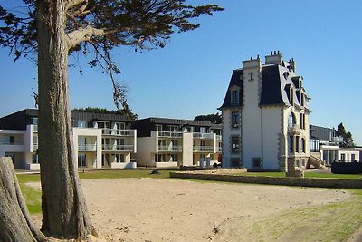 Gemütliche Wohnung am Strand mit Meerblick