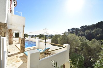 Villa de style Ibiza à Moraira avec piscine p...