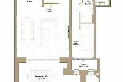 6 Zimmer für 12 Personen