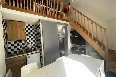 Duplex in Les 2 Alpes mit Bergblick