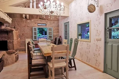 Ferienhaus mit Garten in Strandnähe