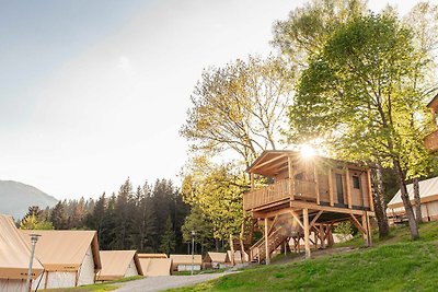 Luxe chalet met vaatwasser in de omgeving