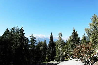 Ferienhaus in Alpen mit Talblick