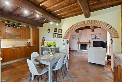 Plüsch-Ferienhaus mit Garten