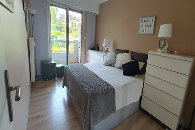 Apartment mit Meerblick mit Gemeinschaftspool