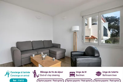 Appartement in La Baule met uitzicht op de...