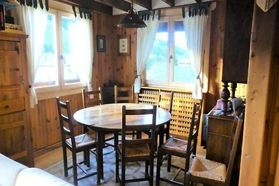 Chalet in den Alpen mit atemberaubendem...