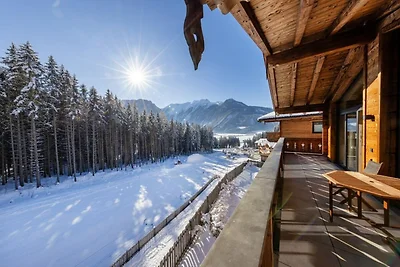 Luxus-Chalet in der Nähe einer kleinen Piste
