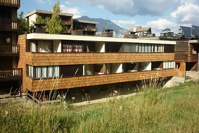 Apartment in Pra-Loup mit Bergblick