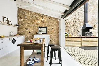 Traditionelles Ferienhaus mit Pool