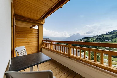 Apartment in Combloux mit Blick auf den Mont...