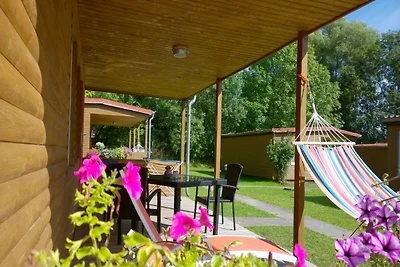Ferienhaus mit Kamin am Achterwasser in Lütow
