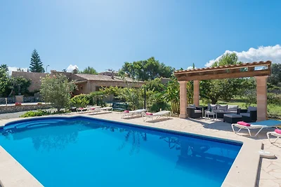 Sa Plana (cala Bona) - Ferienhaus Mit Pool