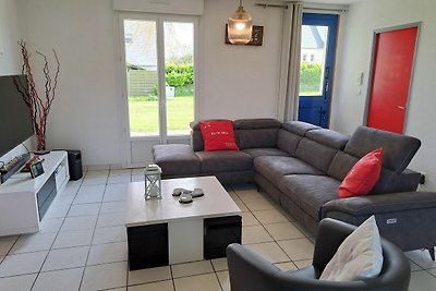 Ebenerdiges Ferienhaus in Strandnähe, Santec-...