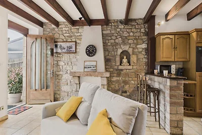 Ferienwohnung in Erquy in der Nähe des rosa...