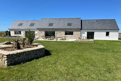 Huis Ploudalmézeau met verwarmd zwembad