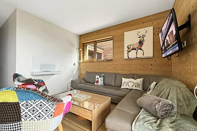 Apartment in Les Carroz mit Zugang zu den...