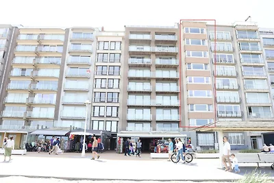 Appartement in Nieuwpoort met zeezicht