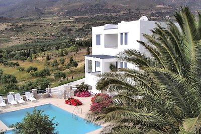 Moderna Villa a Lefkogia - Creta con Piscina