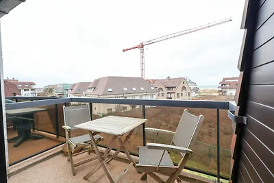 Modern appartement vlakbij zee en strand