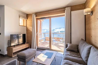 Appartement in Les Arcs met spa en toegang to...
