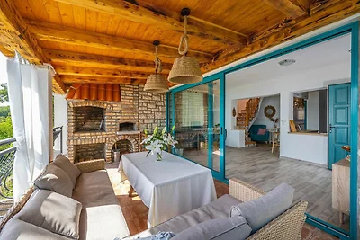 Casa vista mare con bagnoschiuma