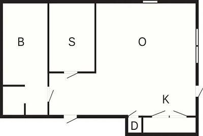 2 Personen Ferienhaus in KUNGSHAMN-By Traum