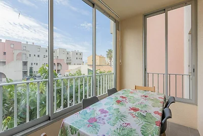 Apartment in Agde with heated pool