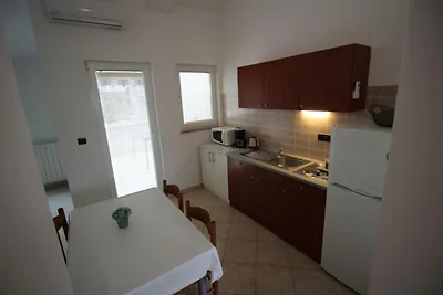 Appartement aan zee met terras voor 4...