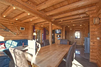 Holzferienhaus mit Sauna