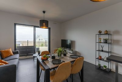 Prachtig luxe 2-kamerappartement met zeezicht