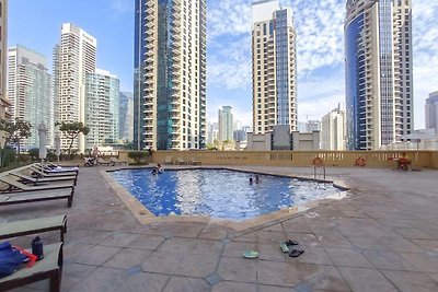 3BR boetiekappartement nabij JBR-strand