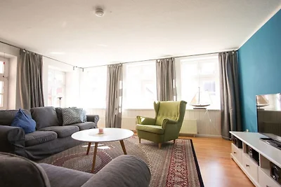 Ferienwohnung in Barth mit Schwimmbecken