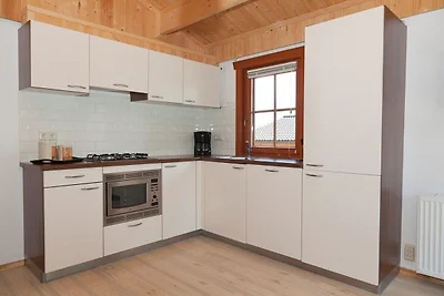 Chalet legno, microonde combinato