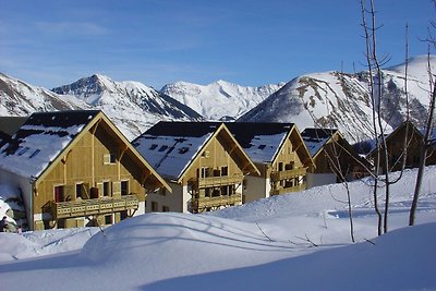 Appartement in Les Sybellen met hellingen