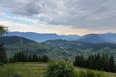 Panoramahut in het skigebied